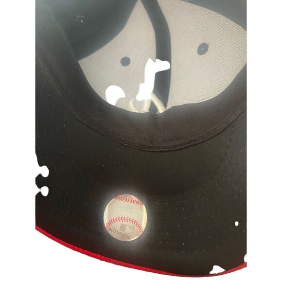 OC Sports Team MLB A's Baseball Hat Black Red Youth Size - Picture 3 of 12